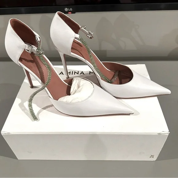 Amina Muaddi Ursina pumps - Picture 1 of 6